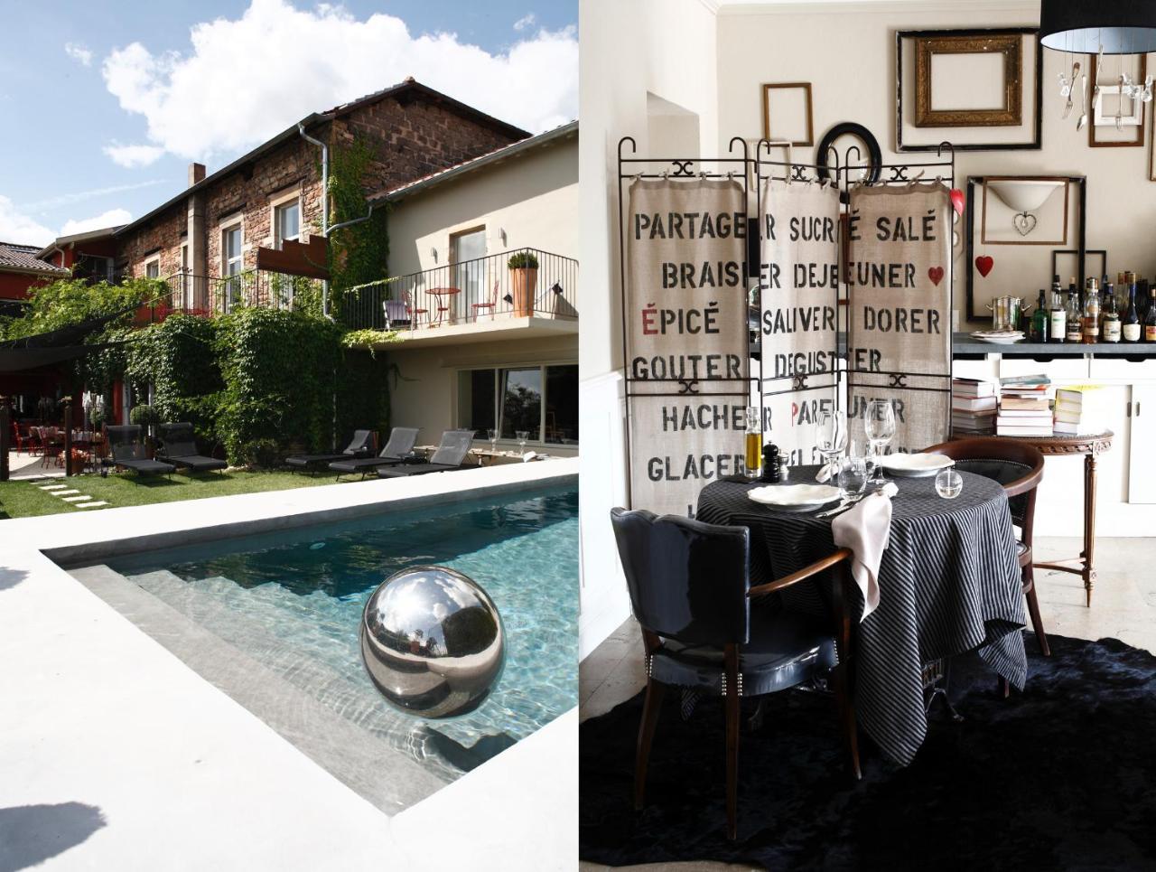 Auberge Du Paradis Saint-Amour-Bellevue Eksteriør bilde